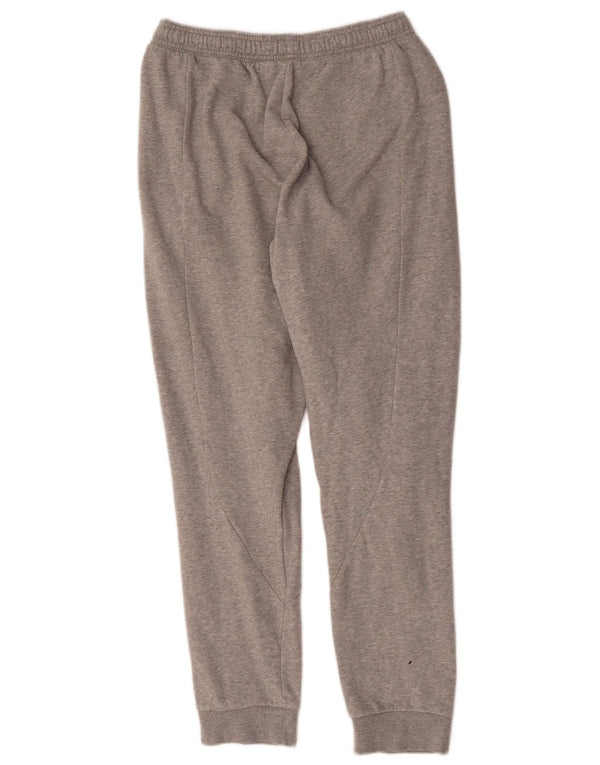 Calças de treino femininas Adidas Joggers UK 14 algodão cinza médio