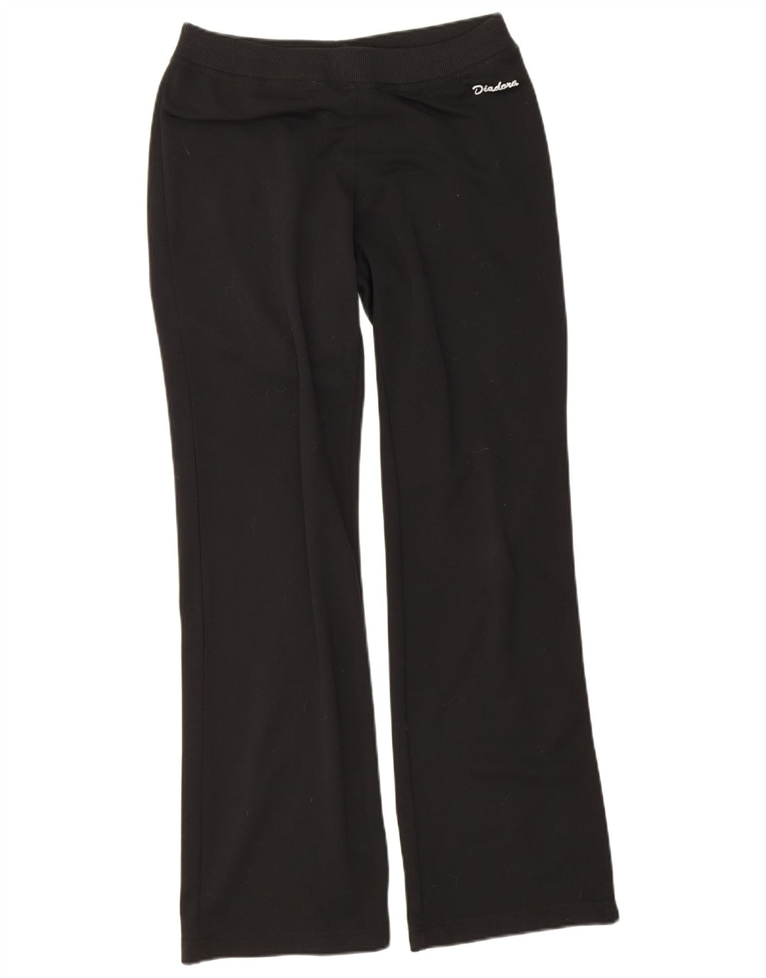 Calça de treino feminina Diadora UK 12 poliéster preto médio