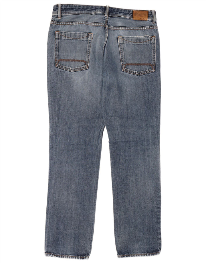 Calça jeans reta masculina TIMBERLAND W34 L31 algodão azul