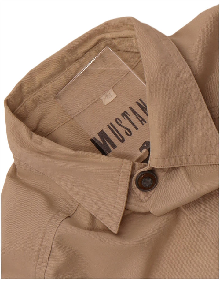 Camisa masculina Mustang bege médio