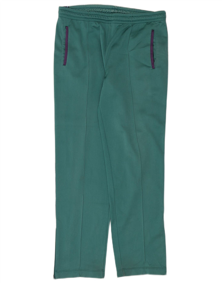 Calça de treino masculina Asics Graphic IT 50 poliamida verde médio