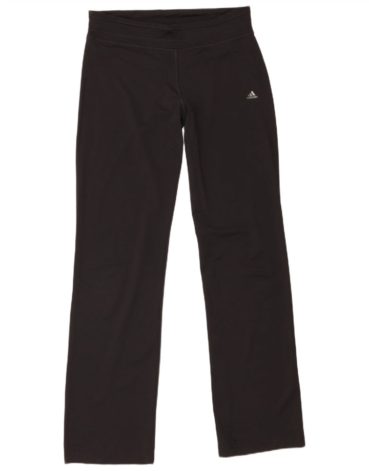 Leggings Adidas Femininas UK 12/14 Médio Preto Poliéster
