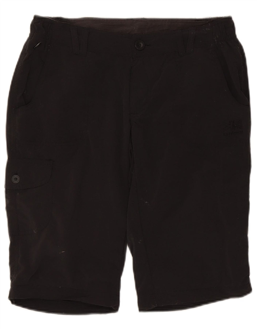 Shorts cargo feminino Karrimor W30 médio preto