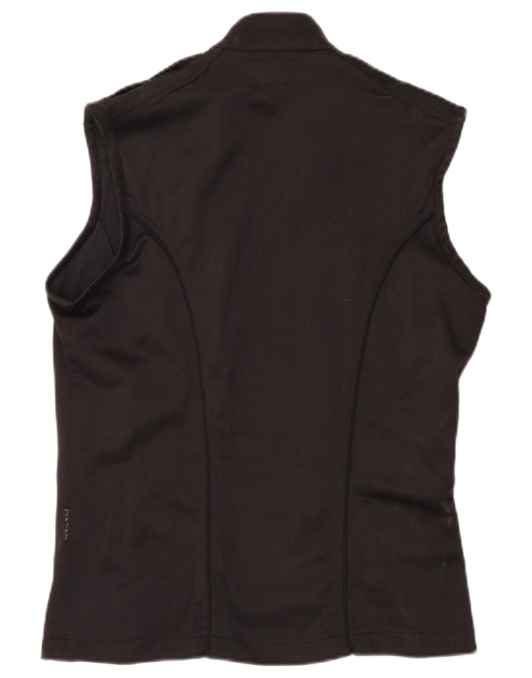 Tripp NYC Mens Biker Colete Pequeno Preto