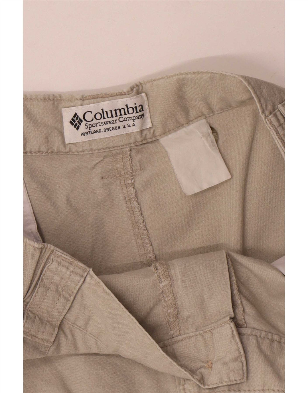 Columbia Mens Cargo Shorts W36 Grande Bege