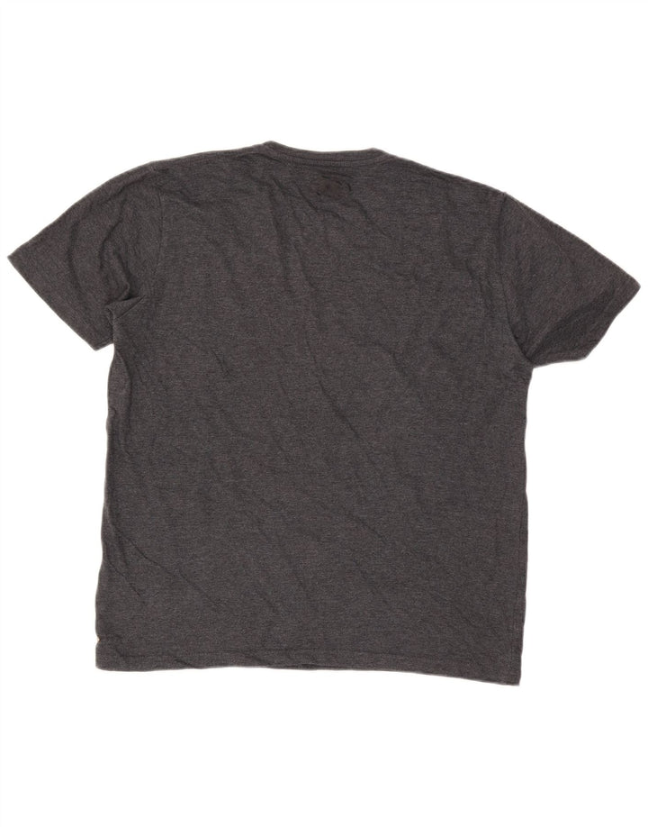 Camiseta masculina Under Armour Heat Gear Top cinza médio algodão