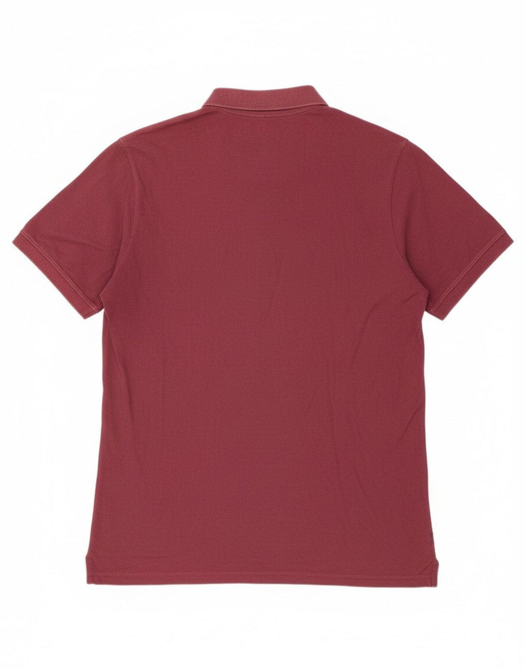 Camisa polo masculina Bench XL algodão Borgonha