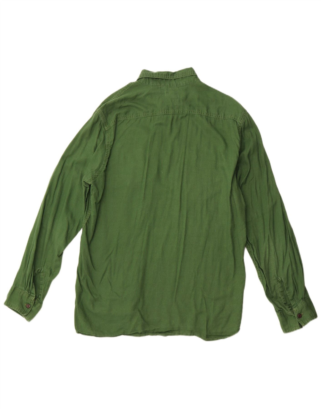 Camisa feminina LEVI'S UK 18 XL algodão verde