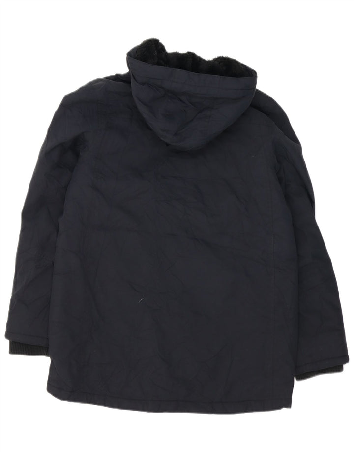 Casaco corta-vento com capuz para meninos Berghaus 12-13 anos preto poliéster