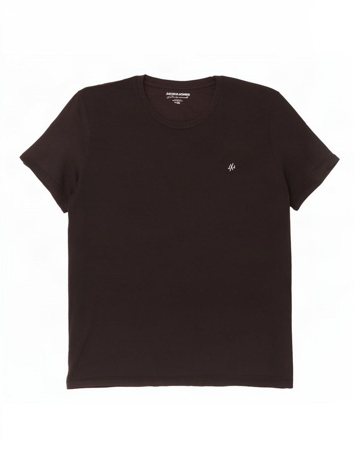 Camiseta masculina Jack & Jones Top XL algodão preto