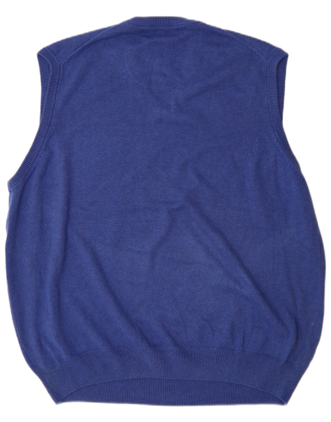 Regata masculina Marks & Spencer Blue Harbor Vest 2XL algodão azul