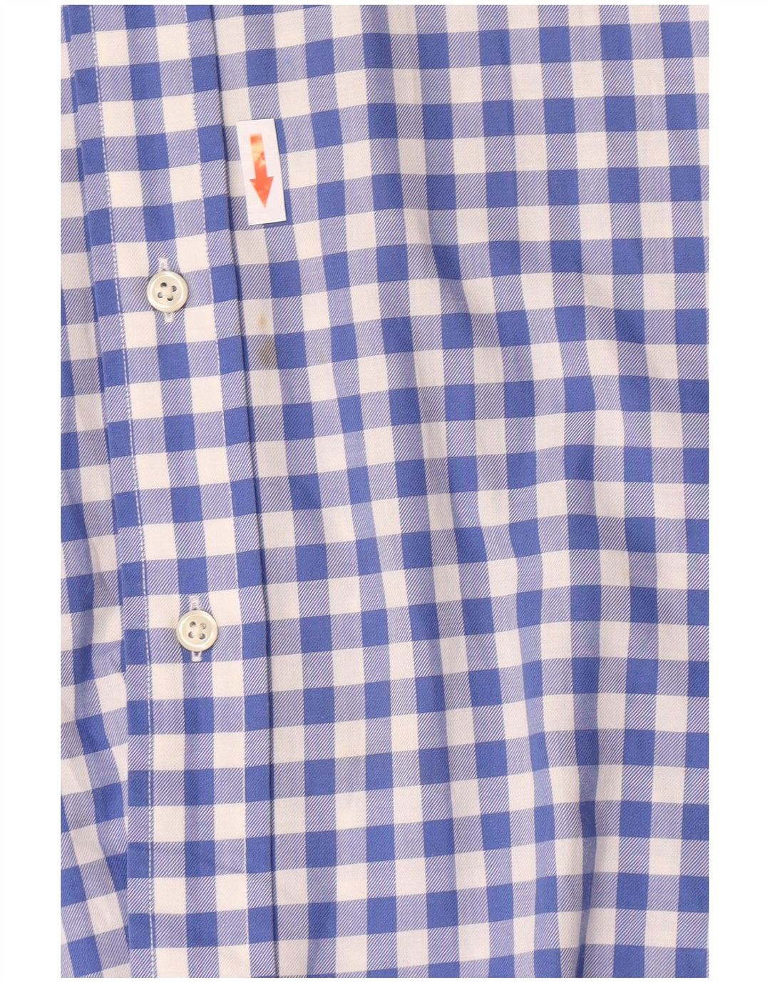 Polo Ralph Lauren Camisa masculina Lowell de algodão guingão azul médio