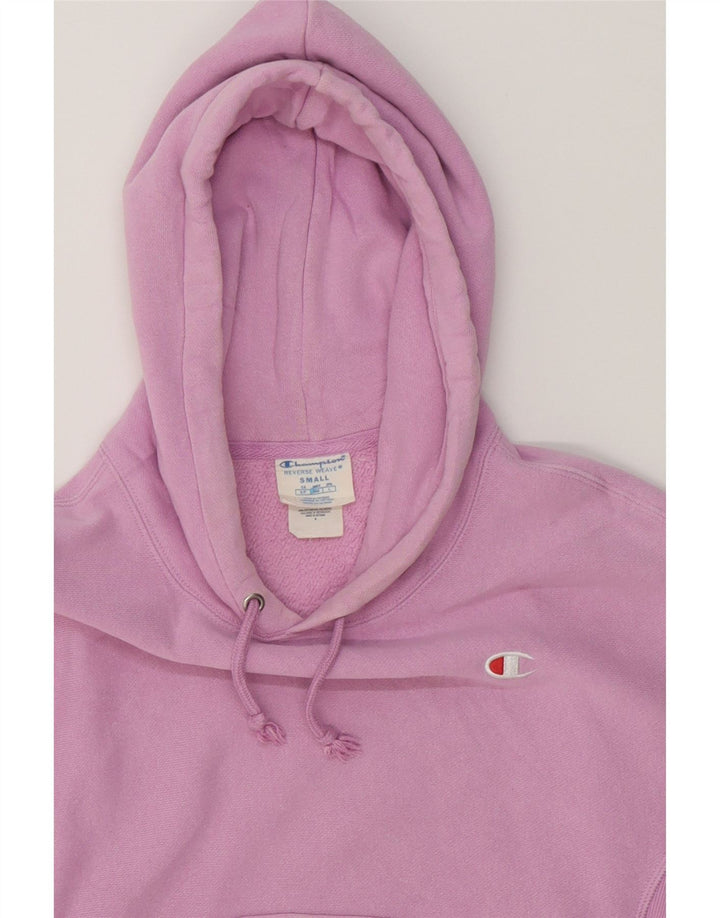 CHAMPION Womens Hoodie Jumper UK 10 Small Pink Cotton Vintage Champion and Second-Hand Champion from Messina Hembry 
