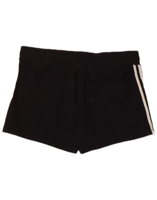 Shorts esportivos femininos Adidas UK 22 XL preto algodão