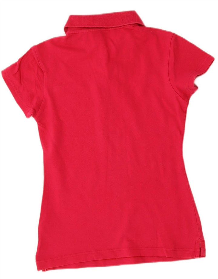 Camisa polo feminina ADIDAS EU 34 XS algodão rosa
