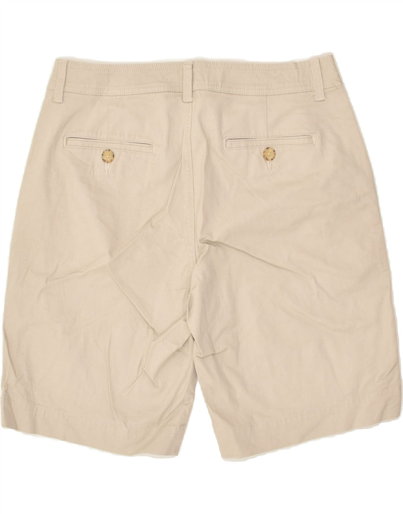 EDDIE BAUER Womens Blakely Fit Chino Shorts US 10 Large W32  Beige Cotton | Vintage Eddie Bauer | Thrift | Second-Hand Eddie Bauer | Used Clothing | Messina Hembry 