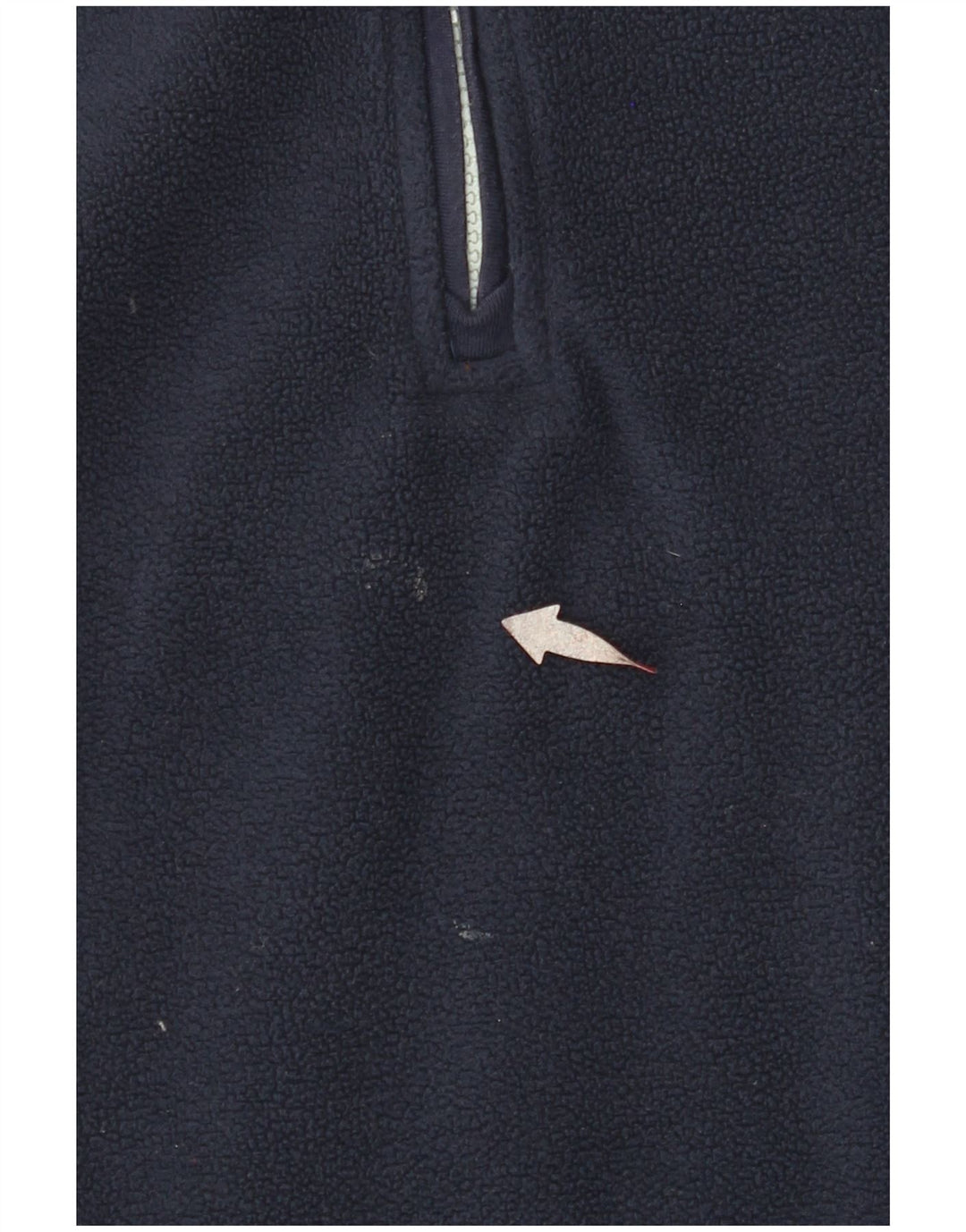 WEIRD FISH Suéter feminino de lã com gola grande e zíper Reino Unido 18 XL azul marinho