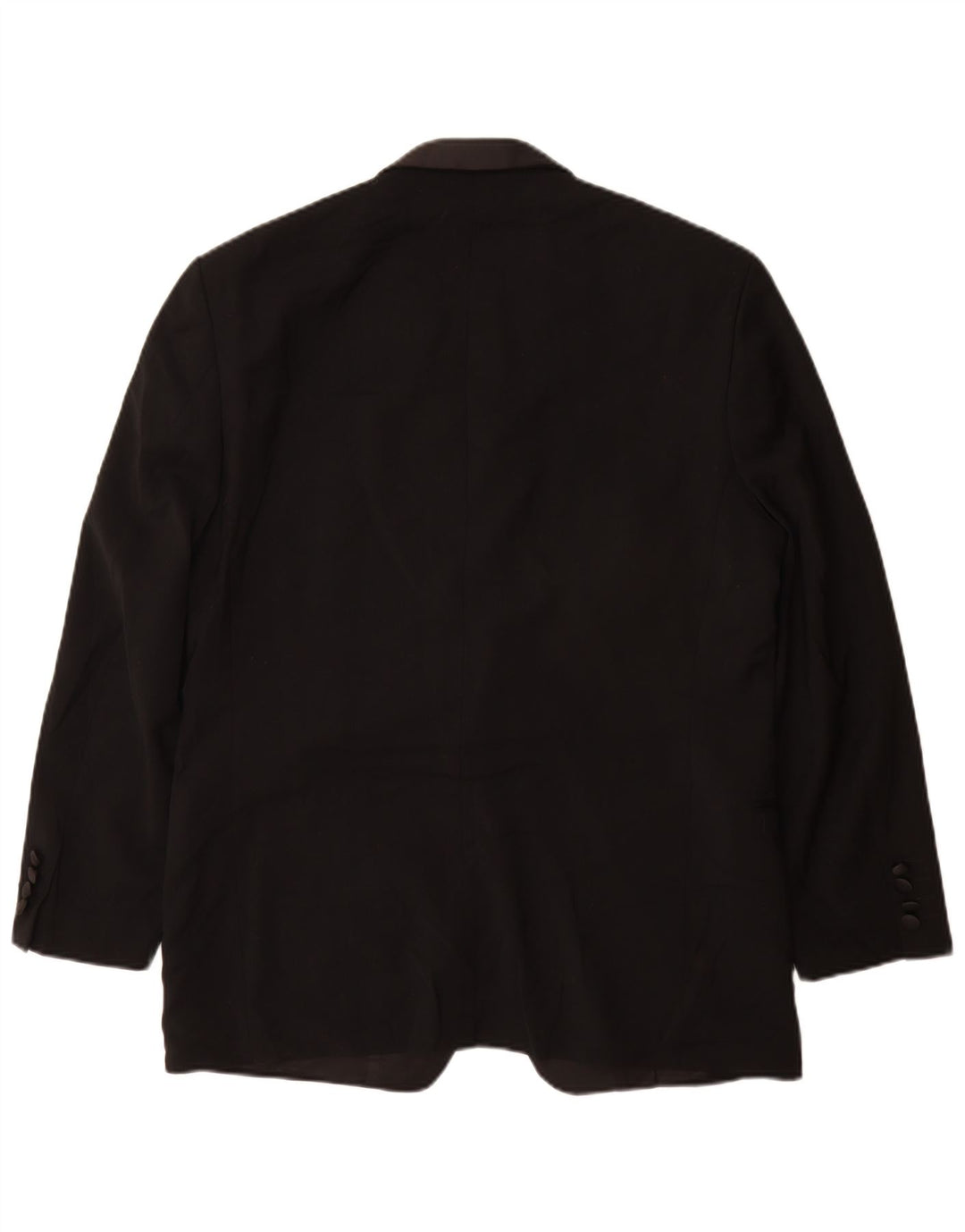 Jaqueta blazer masculina Pierre Cardin com 1 botão Reino Unido 40 grande lã preta