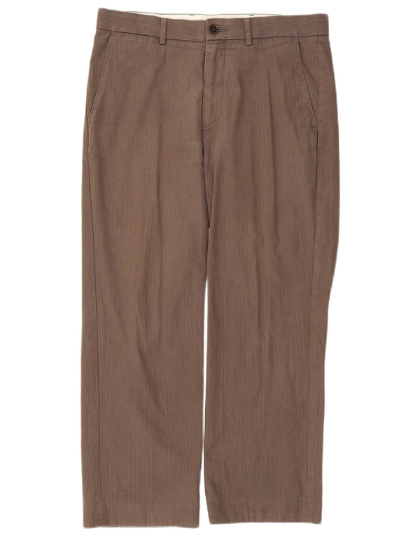 Calça jeans masculina Dockers reta W33 L26 algodão marrom