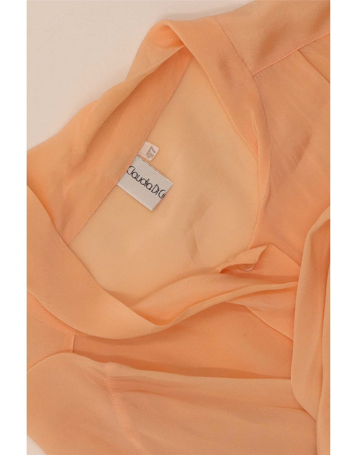 Blusa feminina vintage IT 47 Laranja grande