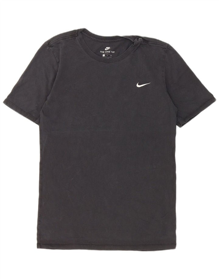 Camiseta masculina Nike Athletic Cut Top pequeno algodão preto