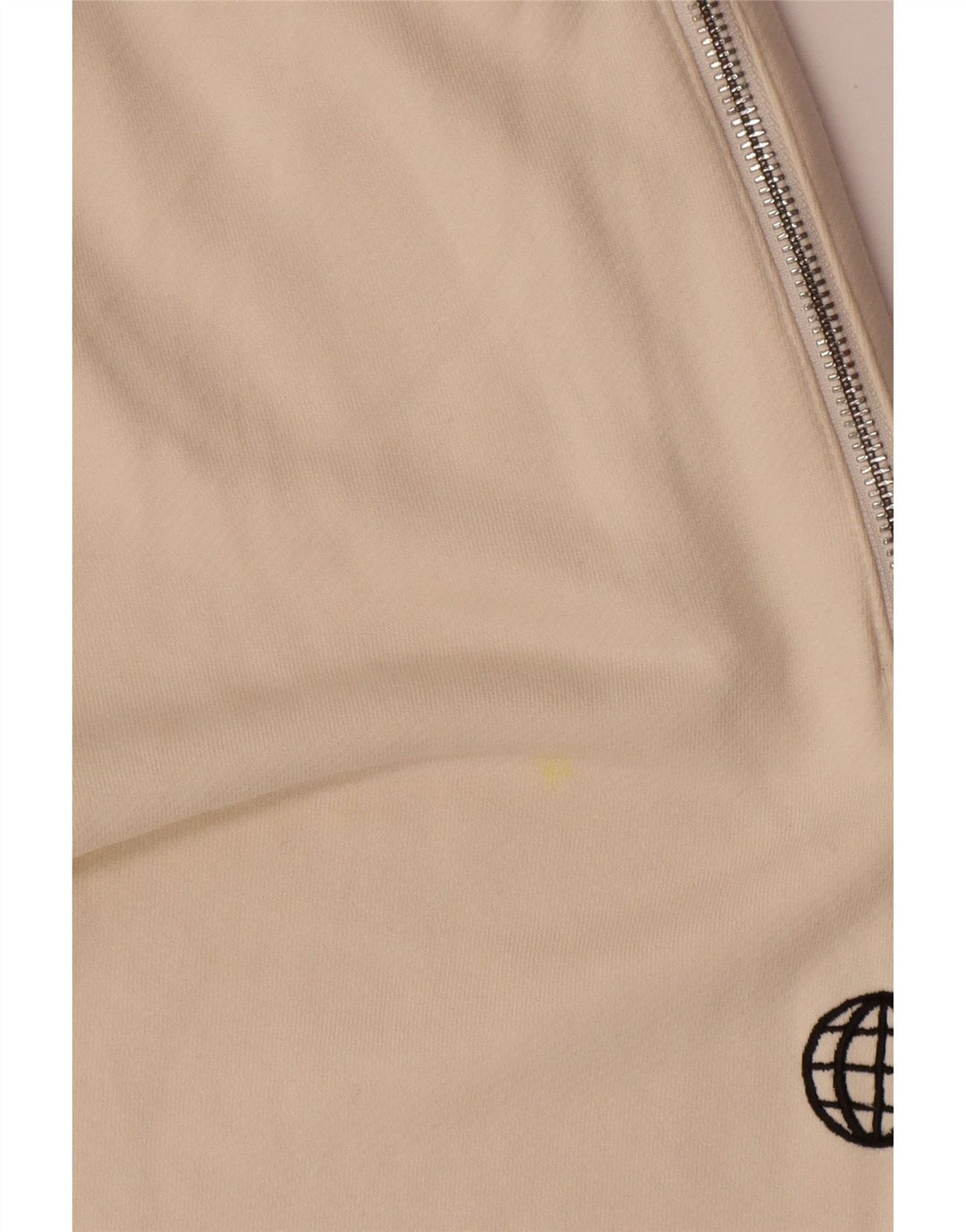 Calça de treino masculina Zara Joggers médio algodão branco