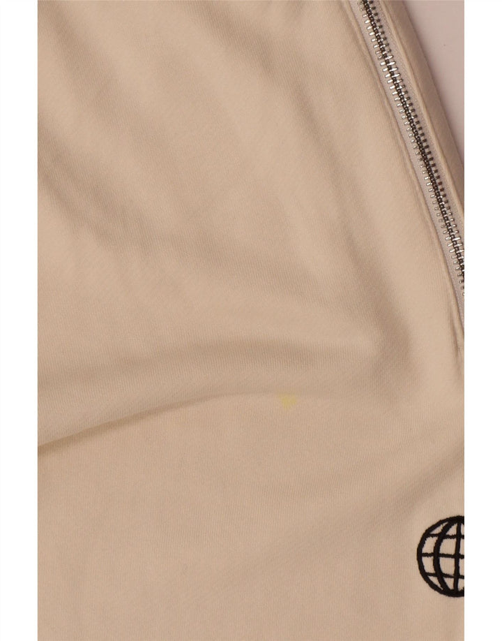 Calça de treino masculina Zara Joggers médio algodão branco