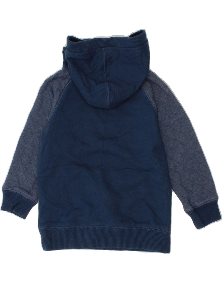 TOMMY HILFIGER Baby Boys Graphic Hoodie Jumper 12-18 Months Navy Blue Vintage Tommy Hilfiger and Second-Hand Tommy Hilfiger from Messina Hembry 