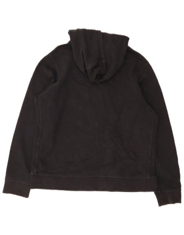 Jumper com capuz Nike Boys 13-14 anos XL preto algodão
