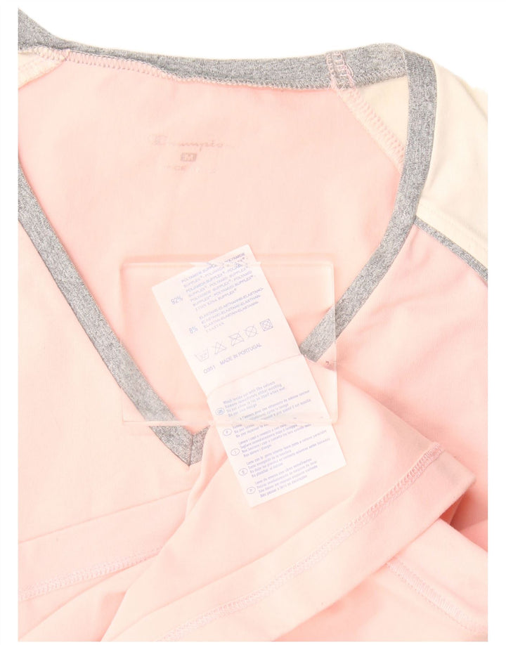 Colete feminino Champion UK 12 poliamida colorblock rosa médio