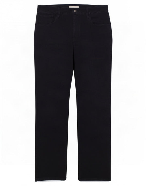 Armani Exchange masculino relaxado ajuste reto calças casuais W32 L31 azul marinho