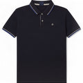Camisa polo masculina Champion média azul marinho listrada