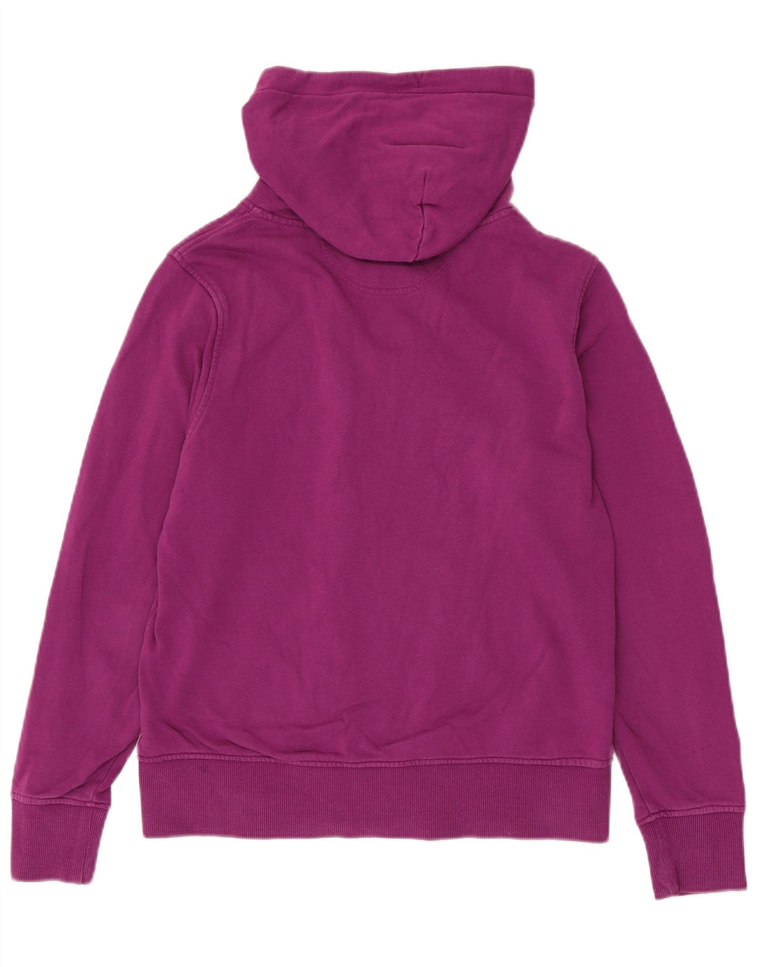 Suéter feminino com capuz e zíper gráfico grande da LOTTO Reino Unido 10 pequeno marrom