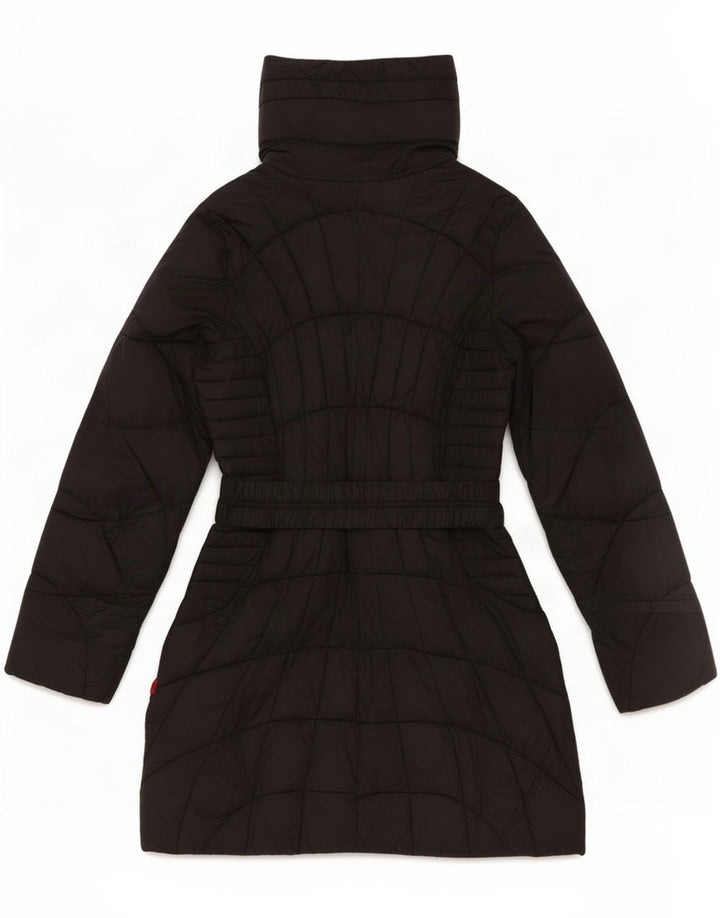 Casaco acolchoado feminino Kappa UK 12 médio preto poliamida
