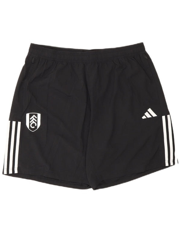 Shorts esportivos gráficos masculinos Adidas XL preto poliéster
