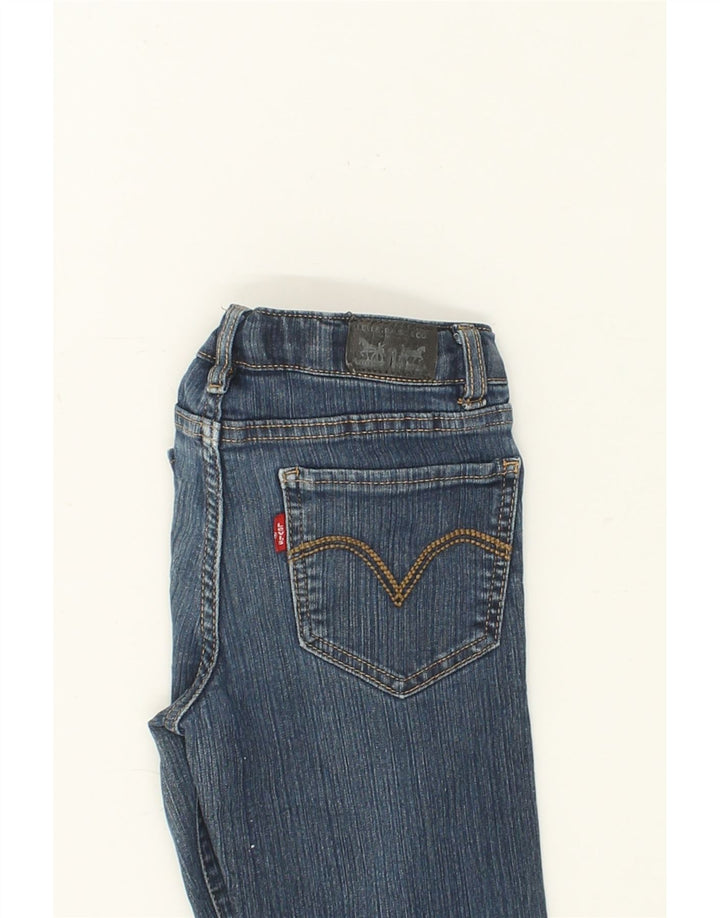 LEVI'S Girls Legging Jeans 7-8 Years W26 L23  Blue Cotton Vintage Levi's and Second-Hand Levi's from Messina Hembry 