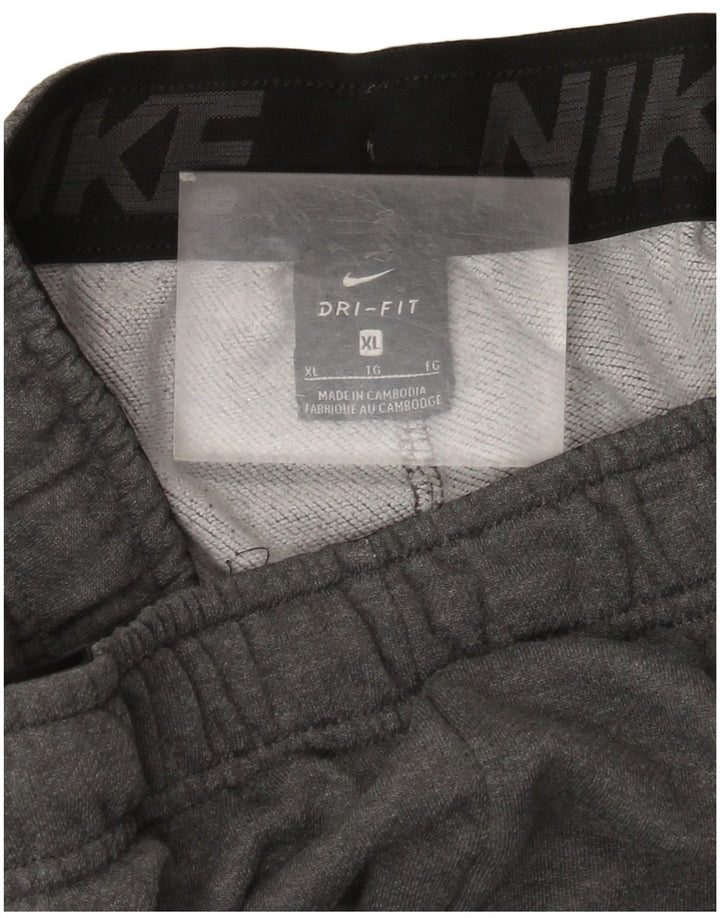 Nike Mens Dri Fit Calças de treino Joggers XL Cinza