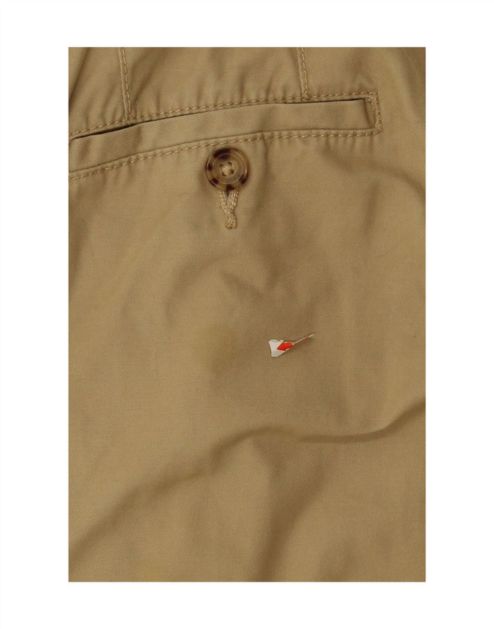 TOMMY HILFIGER Mens Straight Chino Trousers W33 L32 Beige Cotton Vintage Tommy Hilfiger and Second-Hand Tommy Hilfiger from Messina Hembry 