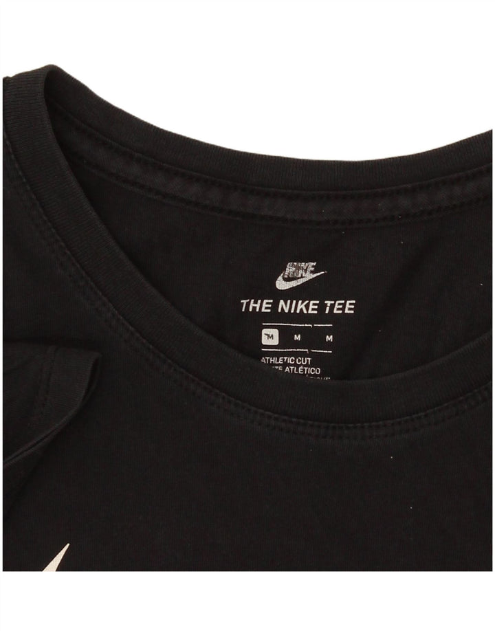 Camiseta Nike Feminina Athletic Cut Graphic Top UK 14 Médio Preto