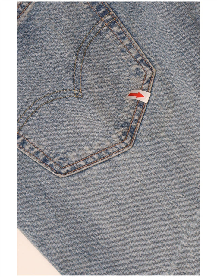 Levi's Masculino 502 Tapered Jeans W32 L32 Azul Algodão