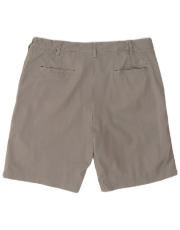 Adidas Mens Chino Shorts W38 XL Cinza Poliéster