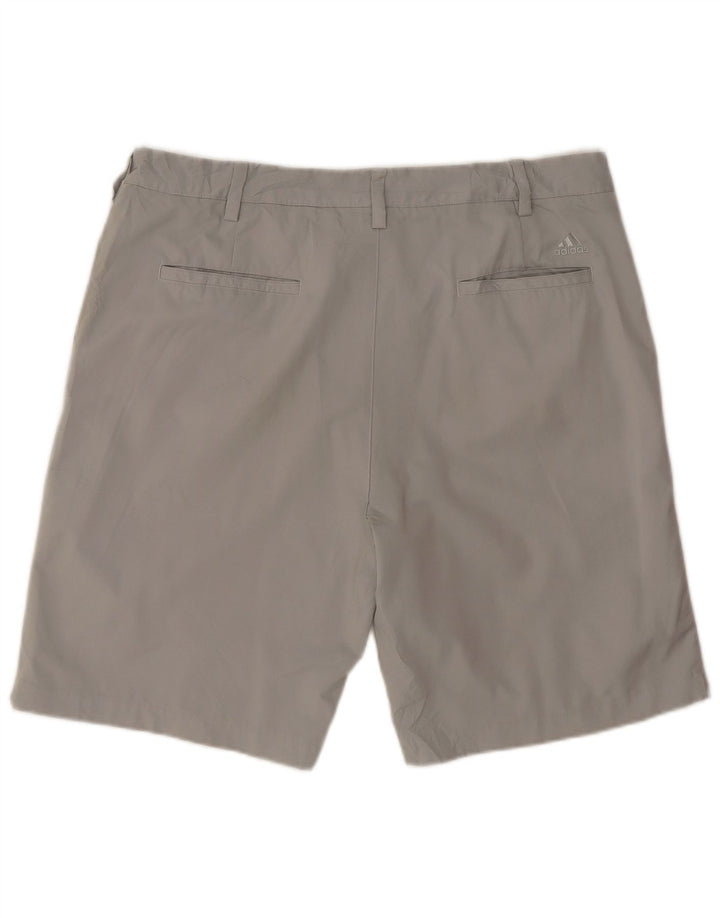 Adidas Mens Chino Shorts W38 XL Cinza Poliéster