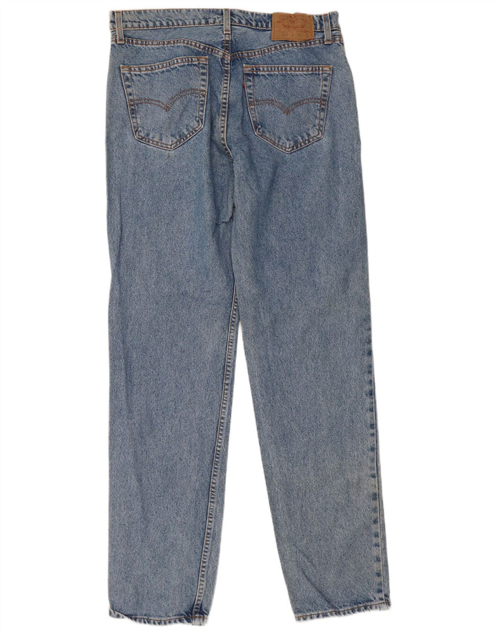 Levi's Masculino 504 Straight Jeans W36 L34 Azul Algodão