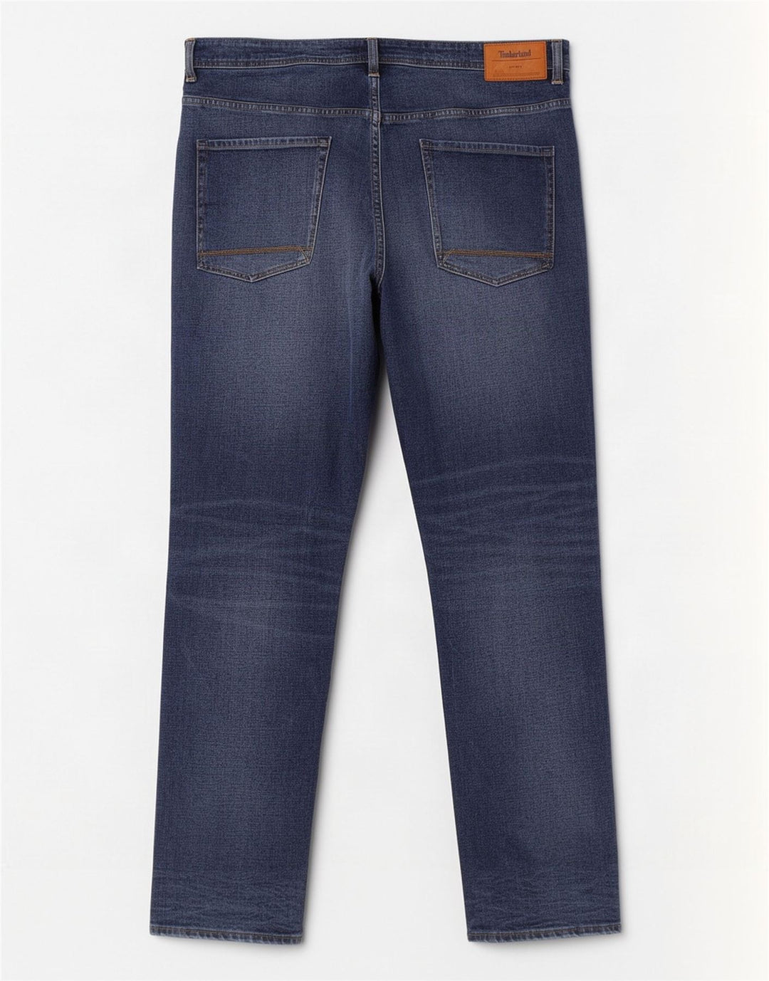 Calça jeans reta masculina Timberland W42 L32 azul algodão
