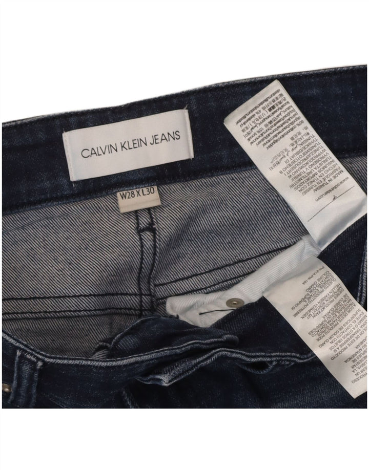 Calça jeans feminina CALVIN KLEIN W28 L30 azul algodão