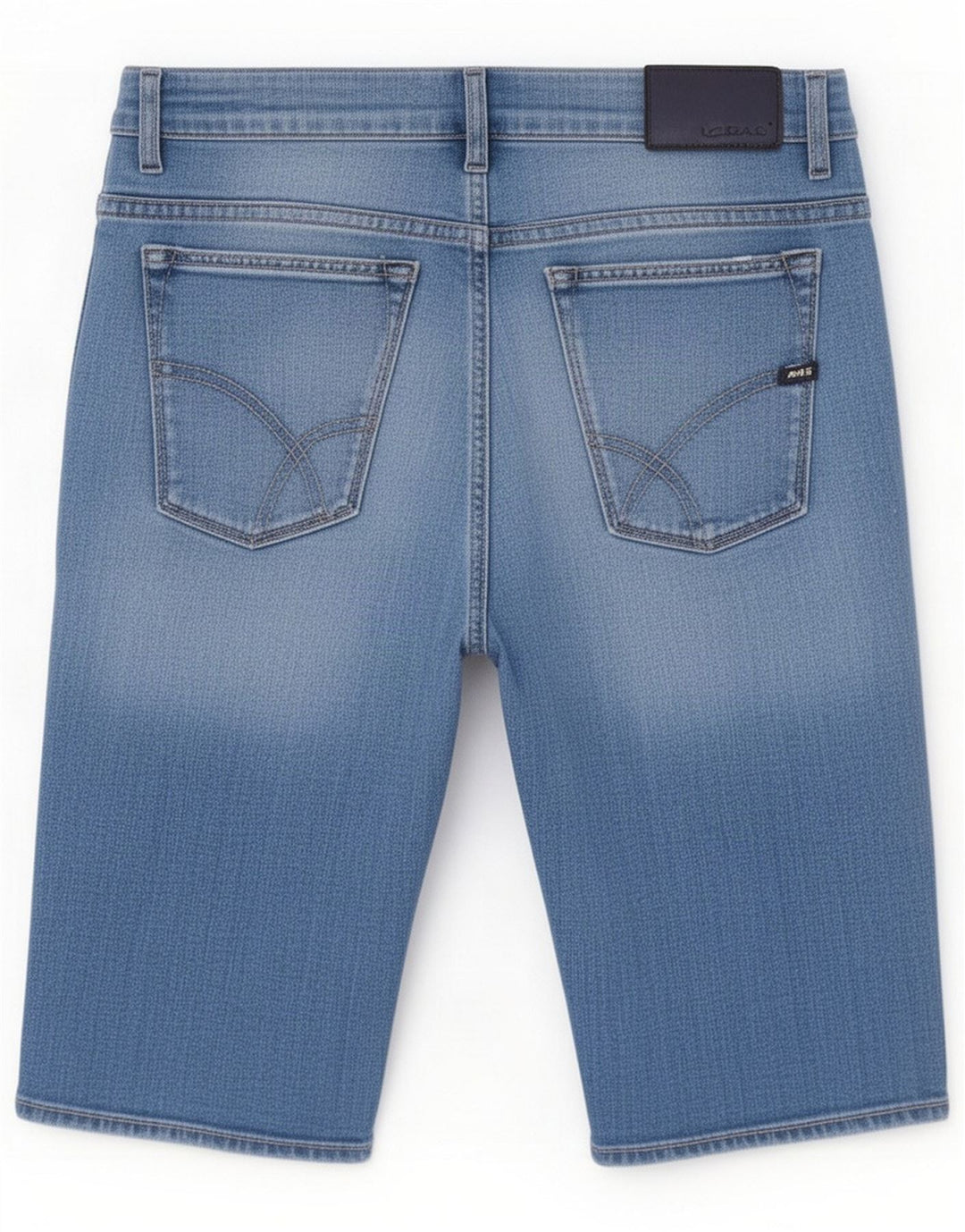 Gas Mens Denim Shorts Médio W32 Algodão Azul
