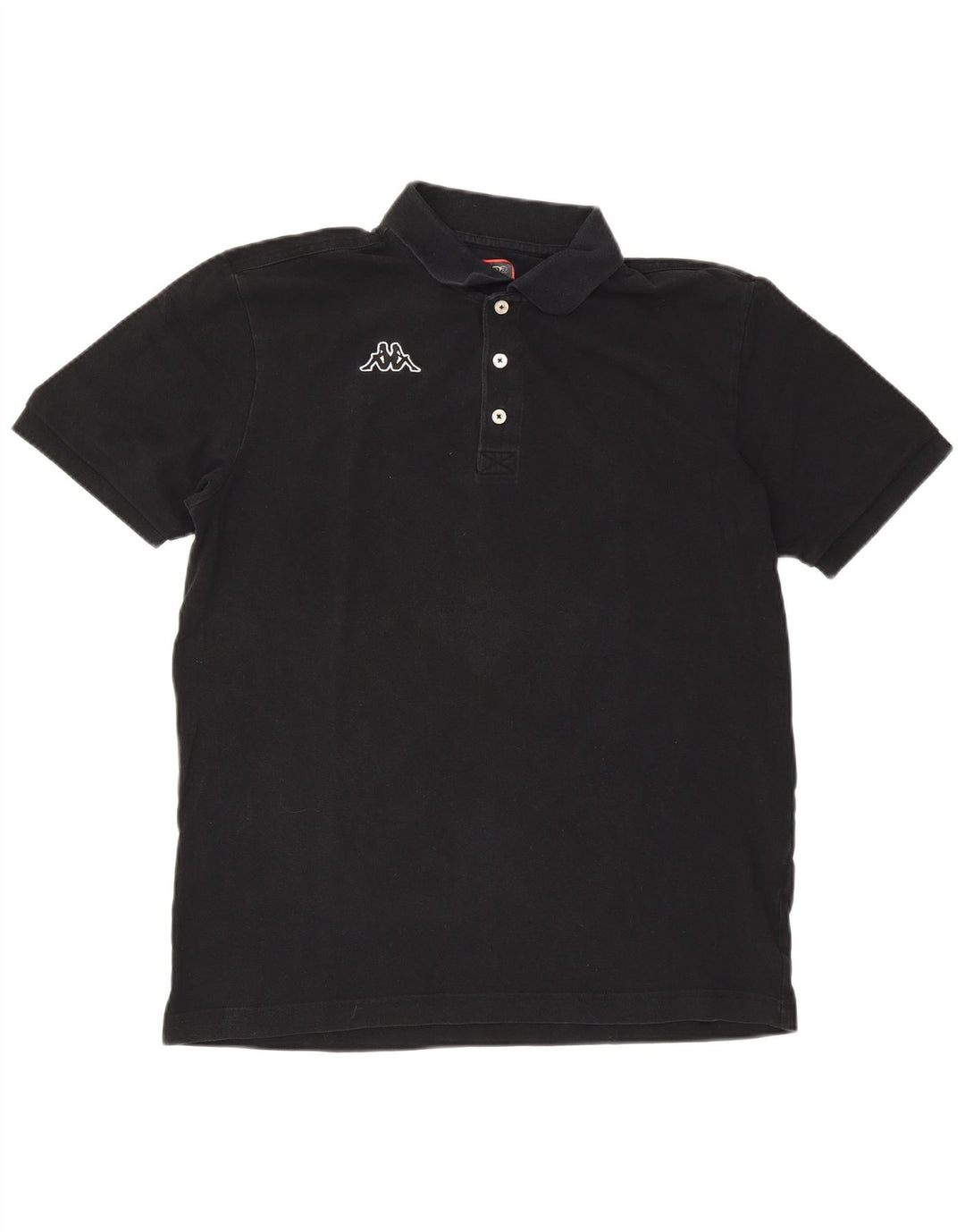 Camisa polo masculina Kappa XL algodão preto
