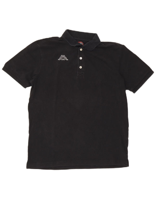 Camisa polo masculina Kappa XL algodão preto