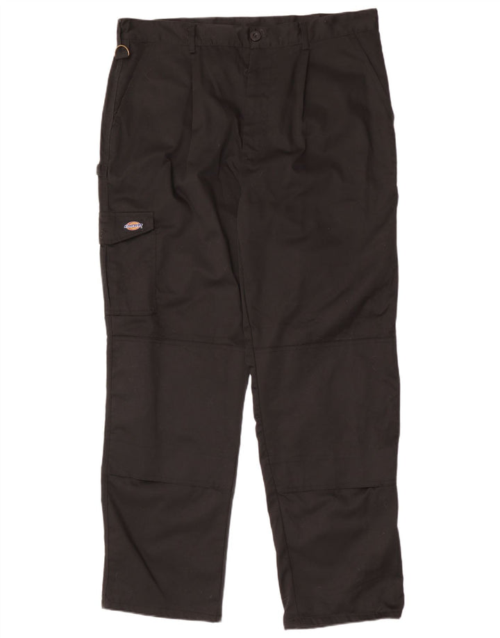 Calça Dickies Mens Redhawk Straight Cargo W40 L33 Poliéster Preto