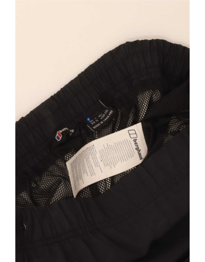 Calça corta-vento masculina Berghaus 15-16 anos poliamida preta